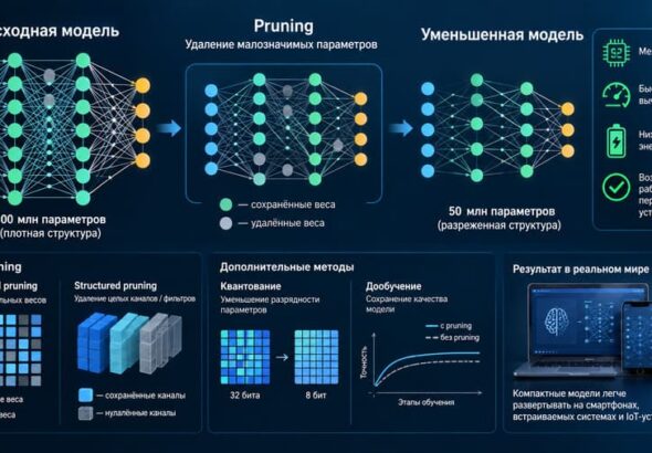 pruning нейронной сети