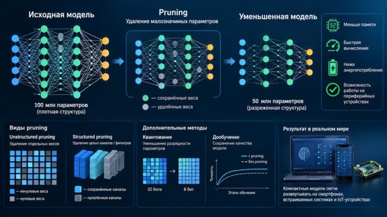 pruning нейронной сети